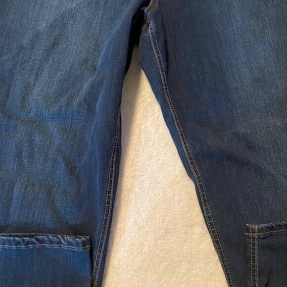 Denim & Company Women's 24W Straight Leg Blue Jeans Pants - Picture 3 of 4